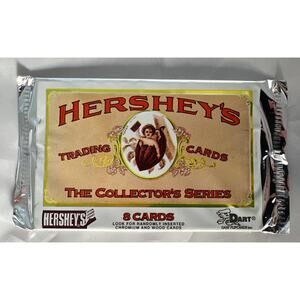 Hershey's Chocolate Dart Trading Cards (1) Sealed 8 Card Pack Collector Series